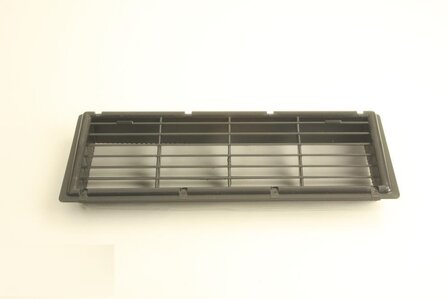 Ventilatierooster inbouw (34x11,5cm- ZWART)