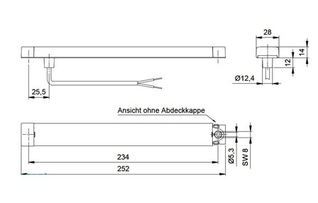 Rem- achterlicht LED S250