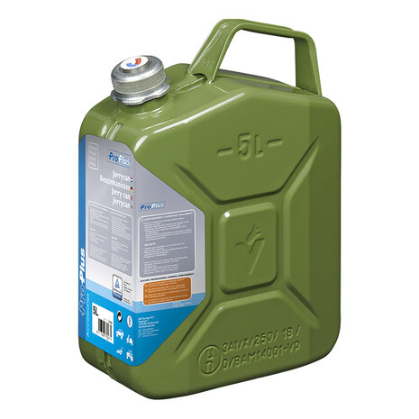 Jerrycan 5L metaal groen met magnetische schroefdop UN- & TüV/GS-gekeurd