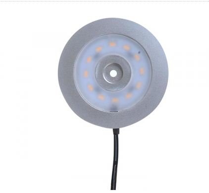 Opbouwspot 12-leds 12V 240lm Ø55x5,0mm