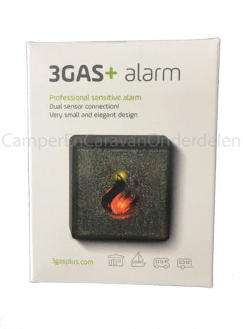 3gas+ Gasalarm incl slaapgas